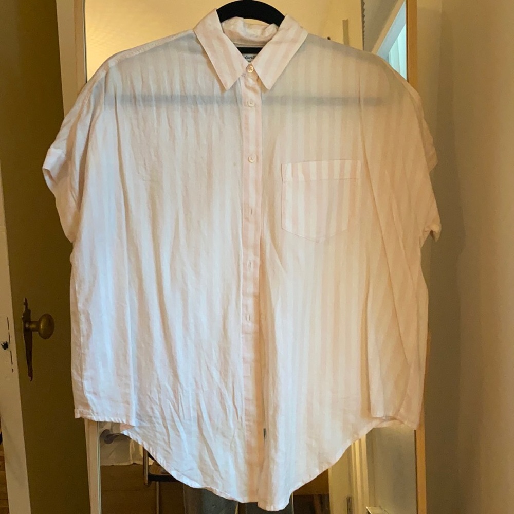 Madewell Cotton Striped Shirt
